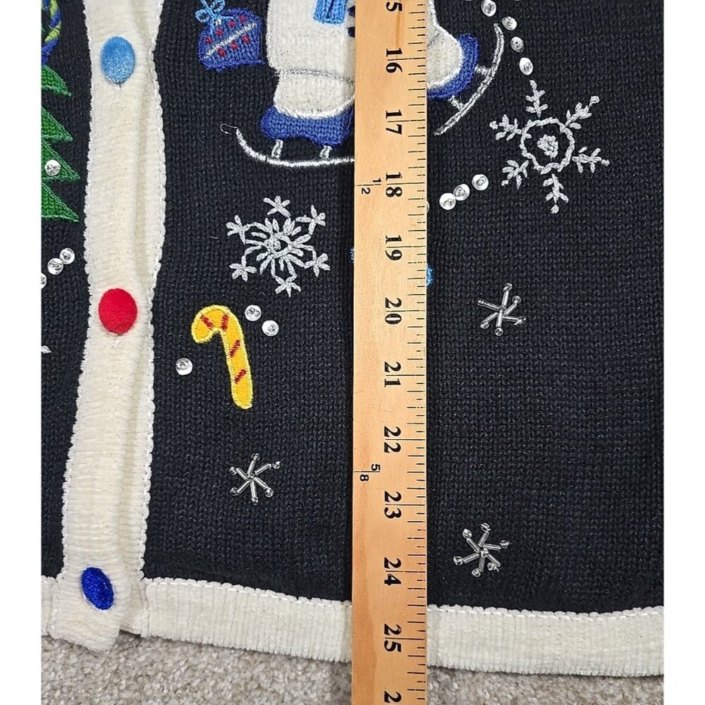 All Points Reference Point Snowman Christmas Swea… - image 4